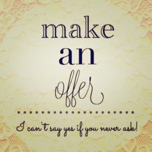 All reasonable offers will be considered